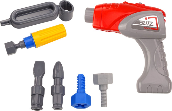 Koparka do skręcania LEAN Toys Pomarańczowa (5905991018773) - obraz 4