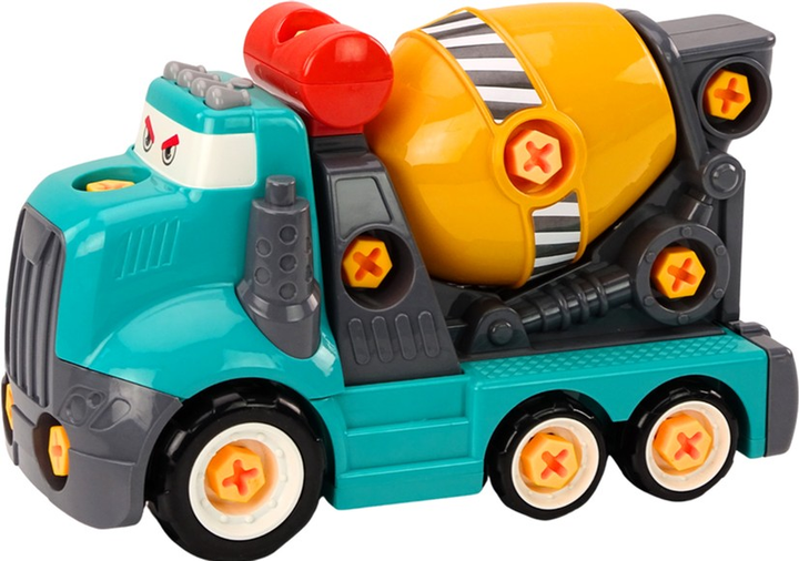 Betoniarka do skręcania LEAN Toys Turkusowa (5905991018834) - obraz 3