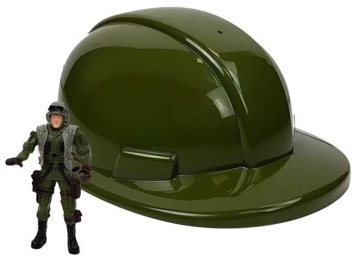 Ігровий військовий набір LEAN Toys Military Equipment 7877 Вертоліт + Шолом пілота з аксесуарами (5903802454680) - зображення 5