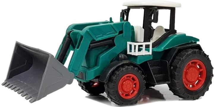 Zestaw pojazdów LEAN Toys Power Super Truck Speed 8327 Samochód terenowy z napędem ciernym + Koparka + Laweta (5903802457063) - obraz 3