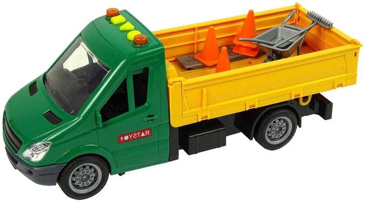 Самоскид LEAN Toys Traffic 10430 з аксесуарами (5904665992685) - зображення 3