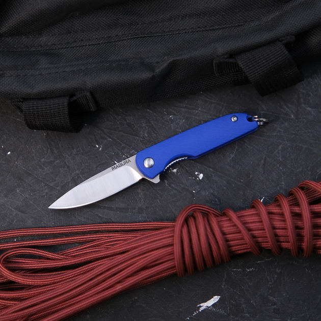 Ніж Складний Брелок Magura J160 Blue - зображення 1