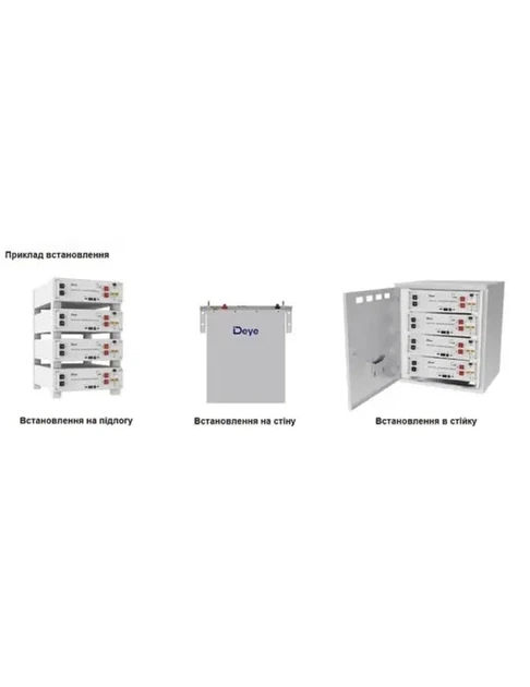 Акумуляторная батарея Deye SE-G5.1 Pro-B LiFePO4 51,2V 100Ah - Фото 3 Акумуляторная батарея Deye SE-G5.1 Pro-B LiFePO4 51,2V 100Ah - изображение 3