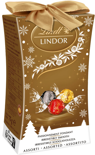 Конфеты Lindt Lindor Ассорти 75 г (8003340801179) – купить в Украине ...