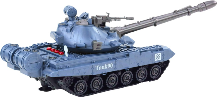 Військовий танк для складання LEAN Toys DIY Синій (5905991018568) - зображення 4