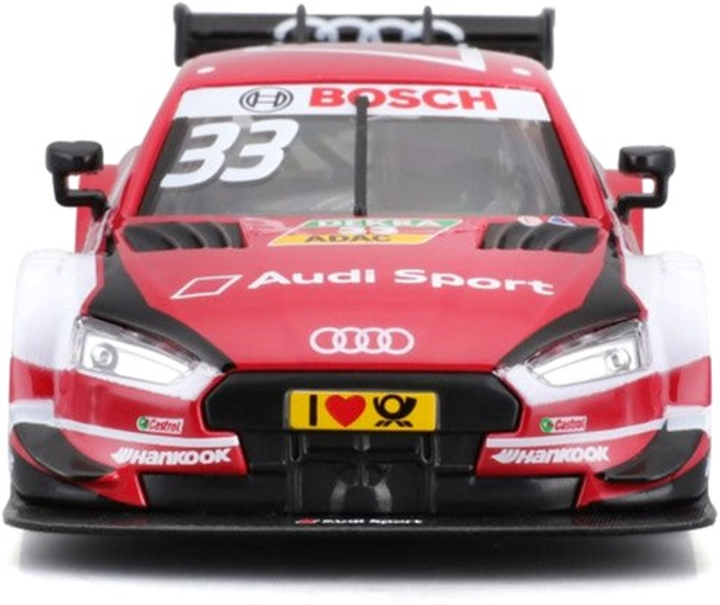 Metalowy model samochodu Bburago Audi RS 5 DTM 1:32 (4893993411603) - obraz 7