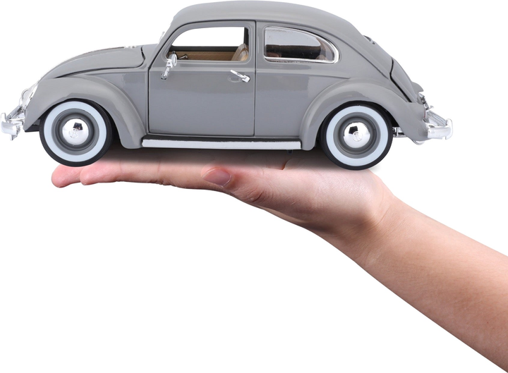 Metalowy model samochodu Bburago Volkswagen Kafer-Beetle 1:18 (4893993002689) - obraz 16