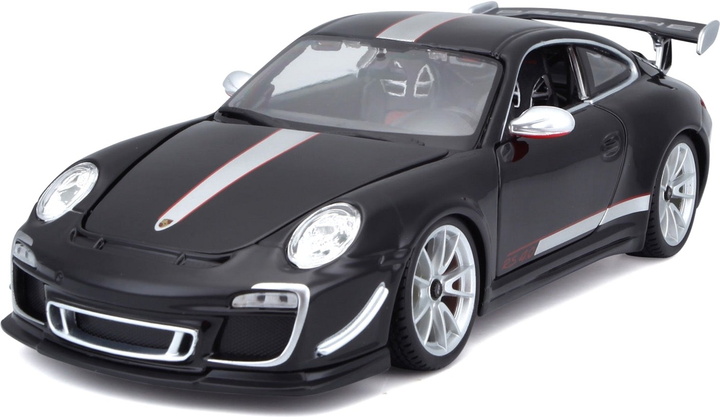 Metalowy model samochodu Bburago Porsche GT3 RS 4.0 1:18 Czarny (4893993002672) - obraz 7