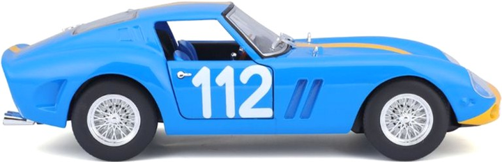 Metalowy model samochodu Bburago Ferrari 250 GTO 1:24 (4893993263059) - obraz 9