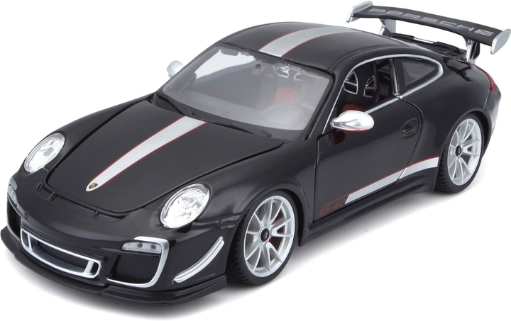 Metalowy model samochodu Bburago Porsche GT3 RS 4.0 1:18 Czarny (4893993002672) - obraz 11