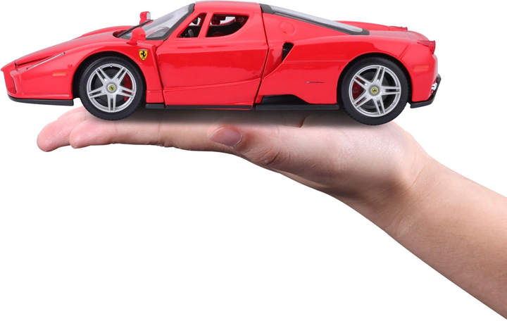 Металева модель автомобіля Bburago Ferrari Enzo 1:24 Червона (4893993260065) - зображення 7