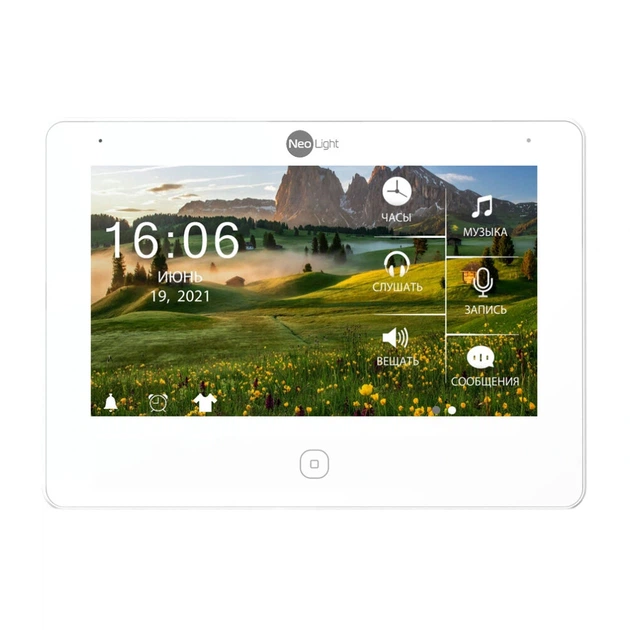 Видеодомофон NeoLight ALPHA HD WF 7" , White - Фото 1 Видеодомофон NeoLight ALPHA HD WF 7" , White - изображение 1