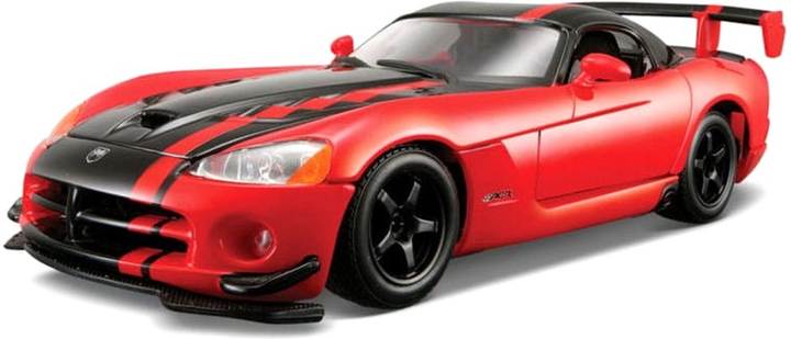 Metalowy model samochodu BBurago Dodge Viper SRT 10 ACR 1:24 Czerwony (4893993221141) - obraz 2