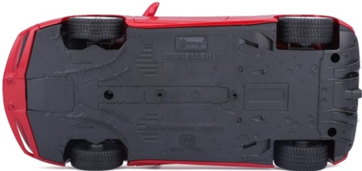Metalowy model samochodu BBurago Ferrari 488 GTB 1:18 Czerwony (4893993160082) - obraz 9