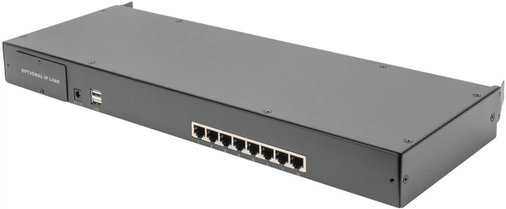 KVM-консоль Digitus 1U 19" TFT 8x Cat5 (DS-72221-4US) - зображення 4