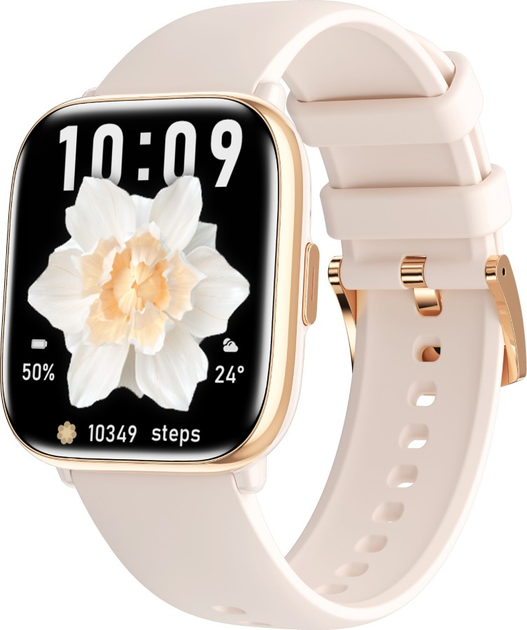 Смарт-годинник MyPhone Watch Pastel Gold/Tea Rose (SMA002921) - зображення 3