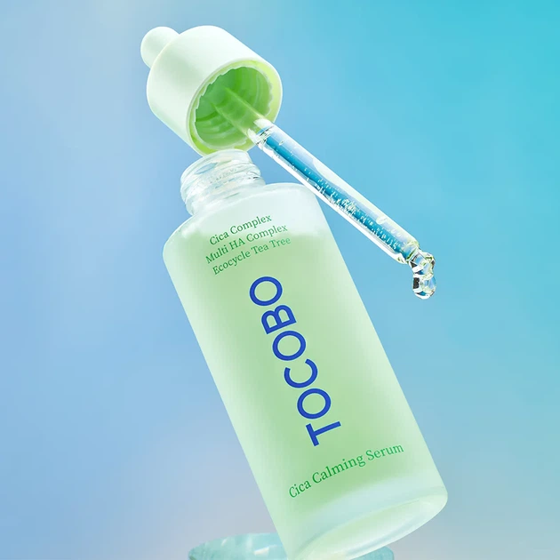 Успокаивающая сыворотка для лица TOCOBO Cica Calming Serum с экстрактом центеллы и ферментами 50 мл (8809835060584) - Фото 3 Успокаивающая сыворотка для лица TOCOBO Cica Calming Serum с экстрактом центеллы и ферментами 50 мл (8809835060584) - изображение 3