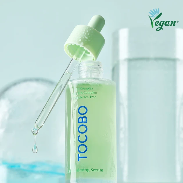 Успокаивающая сыворотка для лица TOCOBO Cica Calming Serum с экстрактом центеллы и ферментами 50 мл (8809835060584) - Фото 5 Успокаивающая сыворотка для лица TOCOBO Cica Calming Serum с экстрактом центеллы и ферментами 50 мл (8809835060584) - изображение 5
