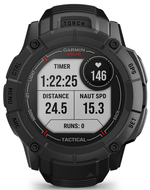 Смарт годинник Garmin Instinct 2X Solar Tactical (010-02805-13/03) - зображення 4