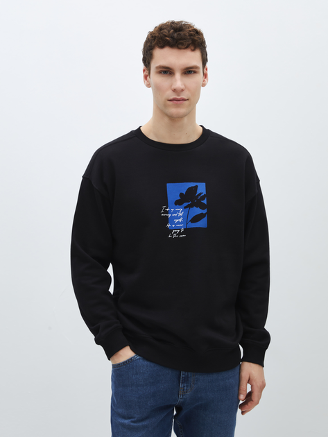 Світшот оверсайз на флісі чоловічий LC Waikiki W3IE86Z8CVL XL Чорний з принтом від Rozetka на платформі USKIDKA Акція на Світшот оверсайз на флісі чоловічий LC Waikiki W3IE86Z8CVL XL Чорний з принтом від Rozetka