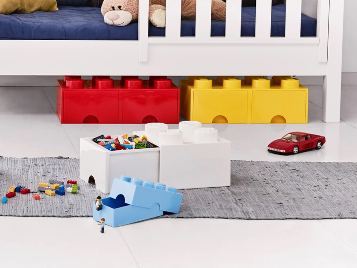 Pudełko do przechowywania klocków konstrukcyjnych LEGO Brick Drawer 8 z szufladami Czerwone (5006131) - obraz 10