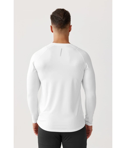 Футболка спортивна Radical Vital Zip LS, білий (vatal-zip-ls-wt) L - Фото 3 Футболка спортивна Radical Vital Zip LS, білий (vatal-zip-ls-wt) L - зображення 3