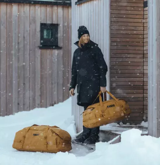Сумка 90 литров THULE Chasm Duffel 90L TDSD-304 коричневая - изображение 7