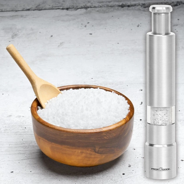 Mlynek do soli i pieprzu Profi Cook PC-PSM 1160 srebny (PC-PSM 1160) - obraz 5