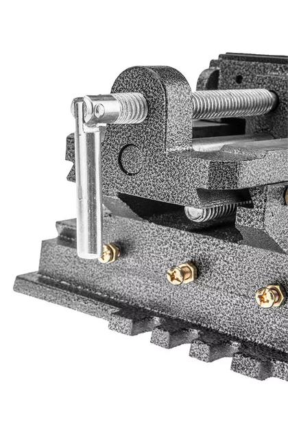 Imadło maszynowe krzyżowe dwuosiowe NEO Tools 100 mm 35-035 (5907558482676) - obraz 3
