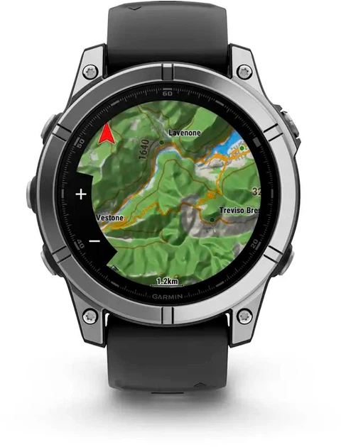 Смарт-годинник Garmin fenix E 47mm Stainless Steel/Black (010-03025-00) - зображення 2