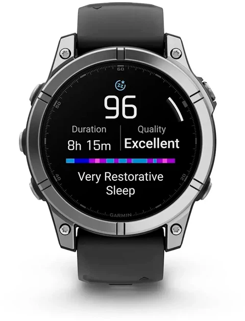Смарт-годинник Garmin fenix E 47mm Stainless Steel/Black (010-03025-00) - зображення 10