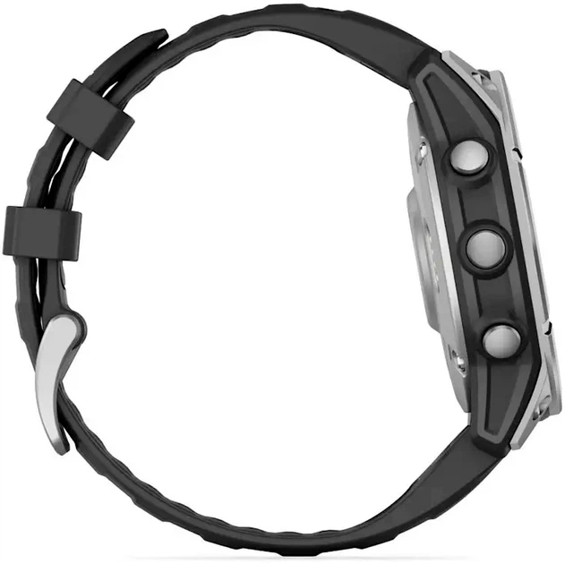 Смарт-годинник Garmin fenix E 47mm Stainless Steel/Black (010-03025-00) - зображення 11