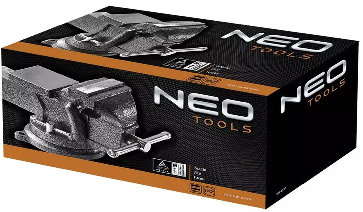 Лещата слюсарні NEO Tools 100 мм 35-010 (5907558400762) - зображення 6