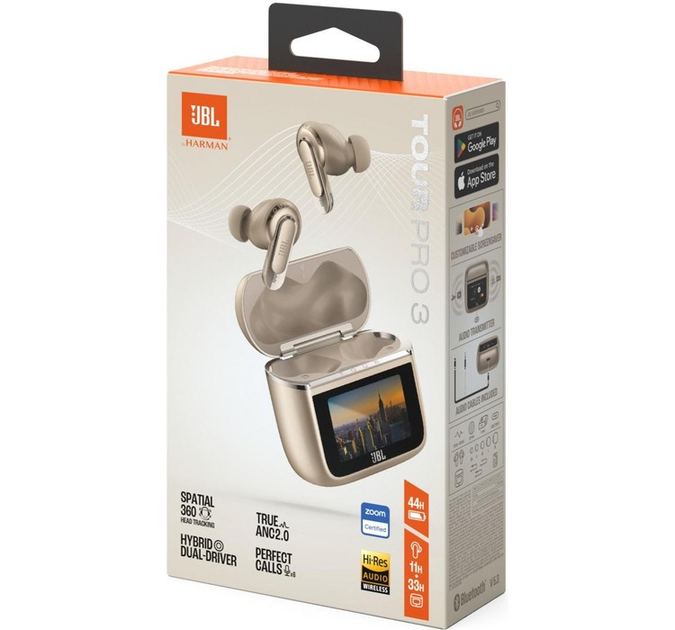 Наушники JBL Tour PRO 3 Latte (JBLTOURPRO3LTT) купить в