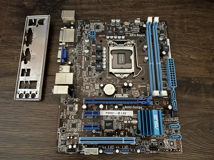Материнская плата Asus P8H61-M LX2 (s1155, Intel H61) Б\У – фото