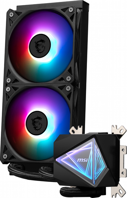 Система водяного охлаждения MSI MAG CoreLiquid I240 Black (306-7ZW7A11-C24) - изображение 7