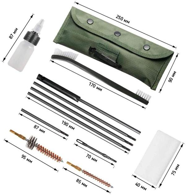 Набір для чищення кал. 22, .223 мм Zhejiang - зображення 2