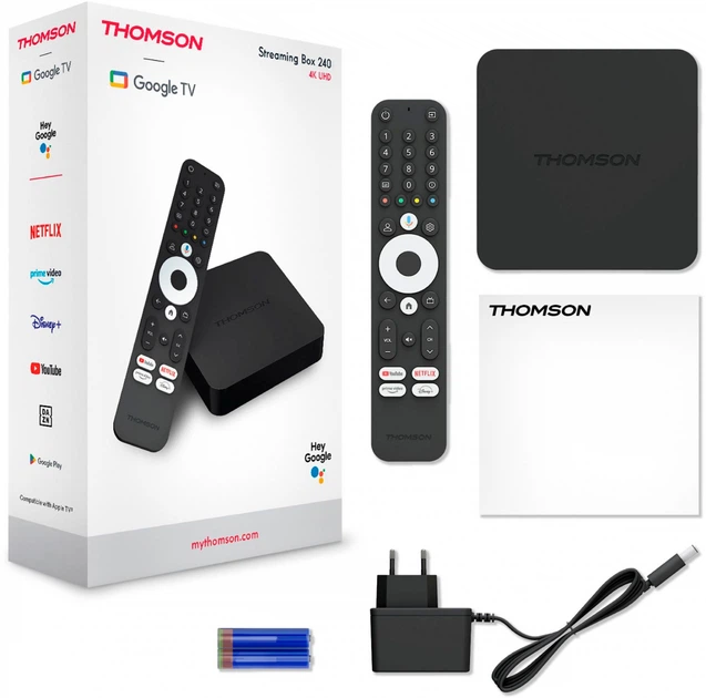 Odtwarzacz multimedialny Thomson Streaming Box 4K UHD (9120106661699) - obraz 5