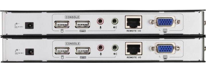 KVM-розширювач ATEN Proxime CE770 USB VGA/Audio Cat 5 Deskew Black (CE770) - зображення 3