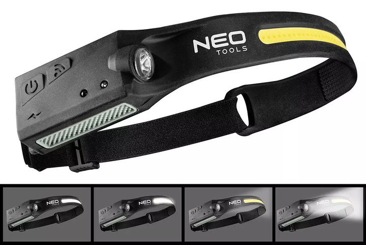Latarka czołowa NEO Tools LED belt 2 w 1 99-097 (5907558493702) - obraz 12