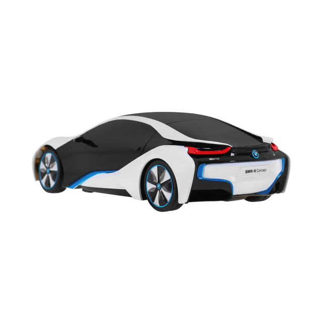 Машинка RASTAR BMW i8 на дистанційному керуванні + пульт 2,4 ГГц 1:24 білий 48400 - зображення 2