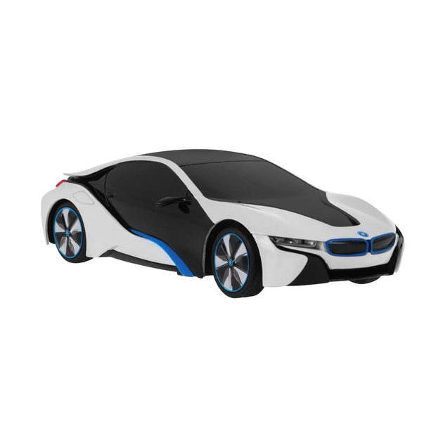 Машинка RASTAR BMW i8 на дистанційному керуванні + пульт 2,4 ГГц 1:24 білий 48400 - зображення 4