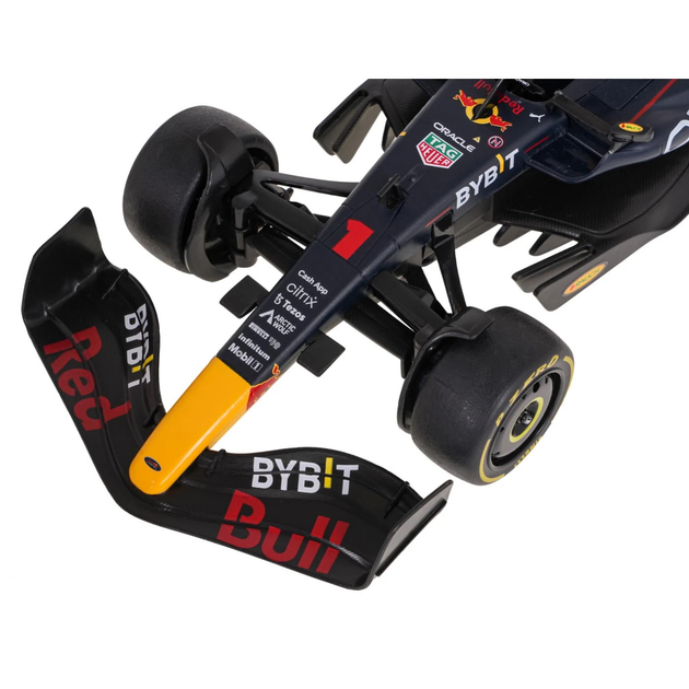 Машинка коллекционная металлическая Red Bull F1 RB19 1:32 синий 64600 - Фото 7 Машинка коллекционная металлическая Red Bull F1 RB19 1:32 синий 64600 - изображение 7