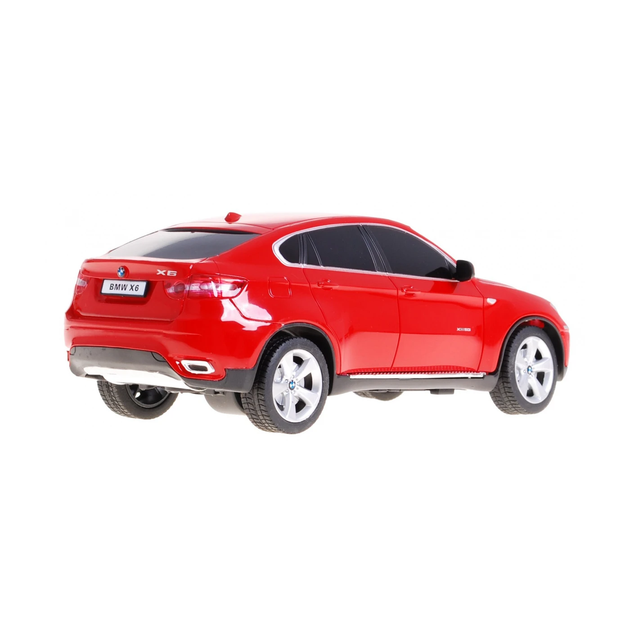 Машинка на управлении BMW X6 красный 1:24 RASTAR - Фото 5 Машинка на управлении BMW X6 красный 1:24 RASTAR - изображение 5