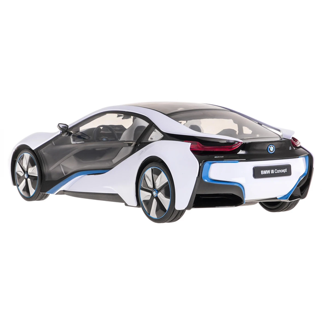 Машинка на радиоуправлении BMW i8 1:14 белая RASTAR – лицензионная модель, пульт 2,4 ГГц - изображение 5
