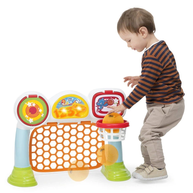 Interaktywna bramka 3w1 Chicco Liga sportowa (8058664166596)  - obraz 5