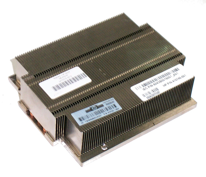 Радиатор охлаждения процессора HP DL360 G5 (412210-001, 6043B0016001) Б/У - изображение 1
