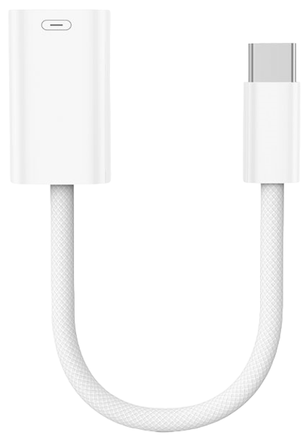 Adapter Winner Group USB Type C na Lightning White (8591194121111) - obraz 2