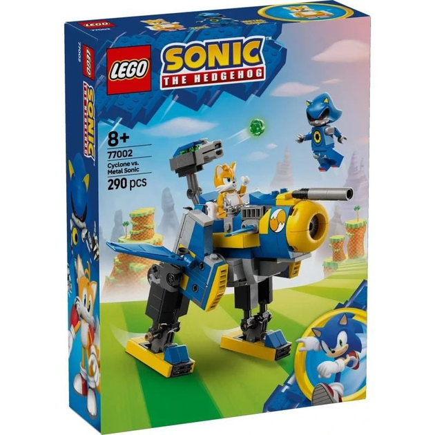 Конструктор LEGO Sonic the Hedgehog Циклон проти Метал Соніка 290 деталей (77002) - зображення 1