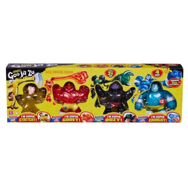 Набор фигурок Гуджитсу Heroes of Goo Jit Zu Origins Squad Blazagon